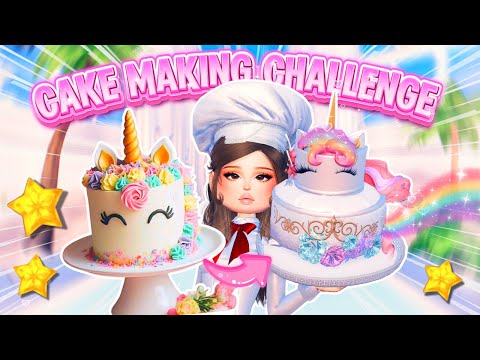 CAKE MAKING CHALLENGE in Dress To Impress *PART 2* (ROBLOX)