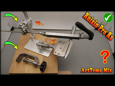 Total upgrade of the knife sharpener Ruixin Pro RX 008 or 009 | Sharpened a cheap knife like a razor