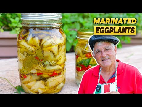How to Make MARINATED EGGPLANTS Like a Sicilian Nonno (Melanzane Sott'Olio)