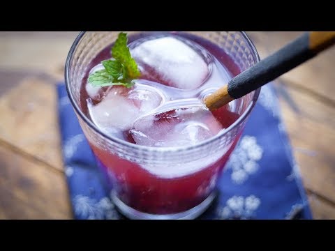Blueberry Iced Tea
