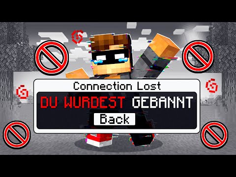 ICH WERDE VOM SERVER GEBANNT (Minecraft Risiko)