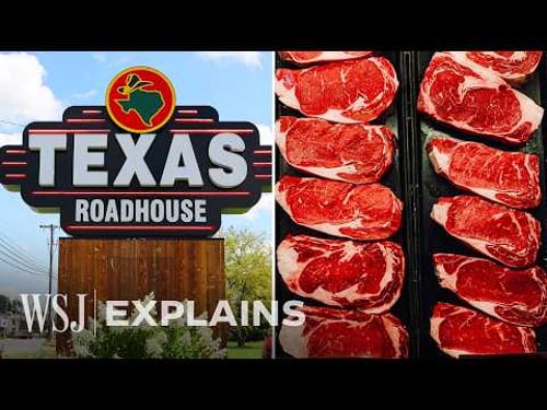 How Texas Roadhouse Keeps Steak at $19 as Beef Prices Soar | WSJ