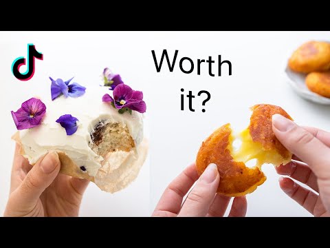 Testing VIRAL Tik Tok Recipes (easy, tasty & vegan)