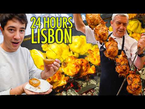 24 Hours of Portuguese Food in Lisbon π΅πΉ PERI PERI Chicken, RAMIRO's Seafood & More!
