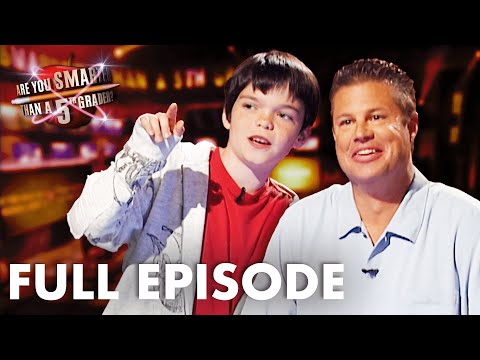"A Long Time Since I Was In 1st Grade" | Are You Smarter Than A 5th Grader? | Full Episode | S01E15