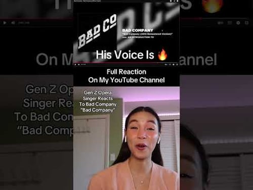 #rock #badcompany #singingreaction #operasinger #genz