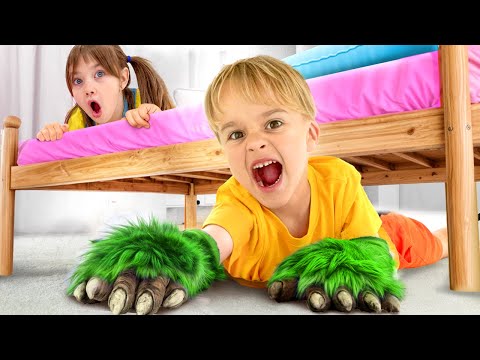 What's Hiding Under the Bed story for kids