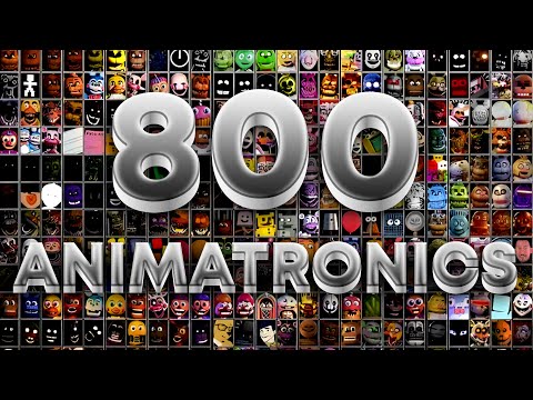 This Fnaf Game Has 800 ANIMATRONICS...