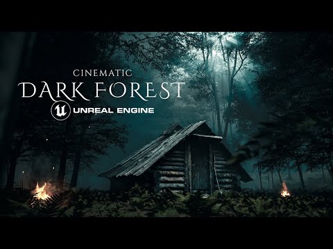 How to create Cinematic dark Forest scene in Unreal Engine 5.5.4 | Full Tutorial