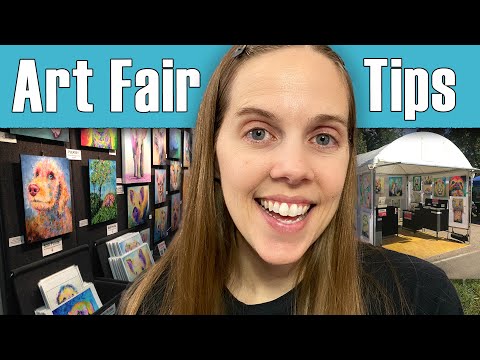 Art Fair Tips - 5 Things I Wish I Knew as a BEGINNER