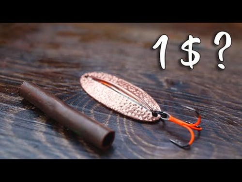 How much does it cost to make a spoon lure ?