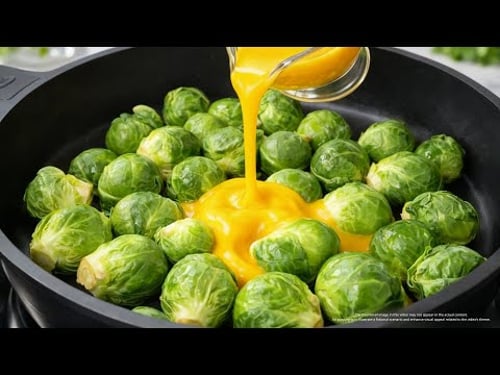 Brussels Sprouts Like You’ve Never Had Before! A Simple Dinner Ready in 10 Minutes (Made by AI)