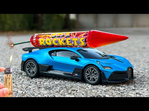 EXPERIMENTS : Plane F16 Powered By Turbo Engine