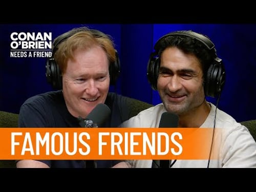 Kumail Nanjiani Thinks Conan & Timothy Olyphant Have A "Famous Friendship"