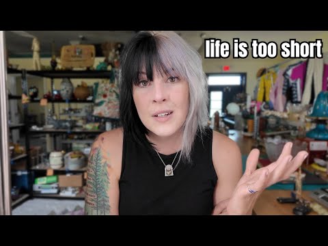 Life is short. I don't want to do this for the rest of my life.