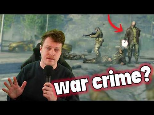 I Counted EVERY War Crime in Call of Duty 4: Modern Warfare