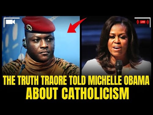 What Did Ibrahim Traoré Say to Michelle Obama About Christianity and Jesus Christ?