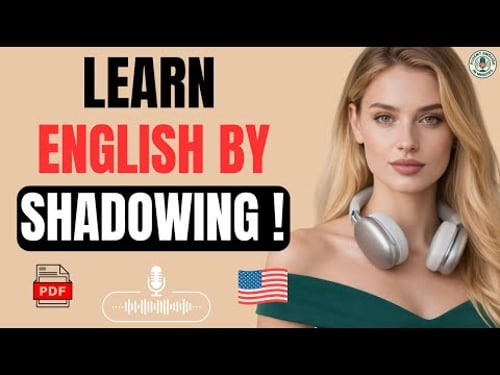 Speak English Fluently with Shadowing | Daily Listening & Speaking Practice