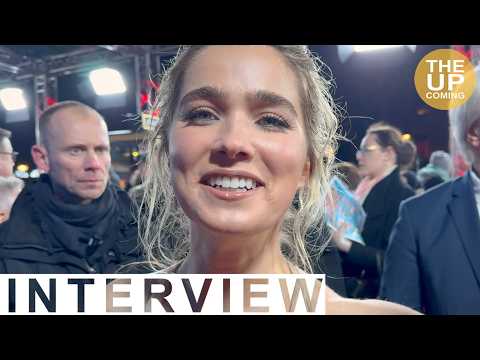 Haley Lu Richardson interview at Good Luck, Have Fun, Don't Die premiere at Berlinale 2026