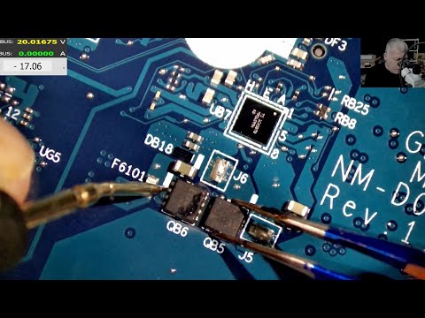 Lenovo E15 not charging, customer believe its a capacitor, but, ......