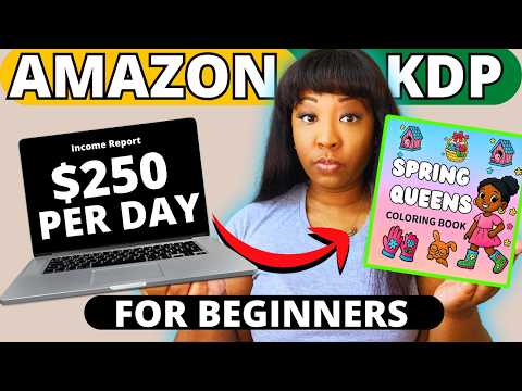 How To Start Selling a COLORING BOOK on Amazon KDP in 2025 (Beginner Tutorial)