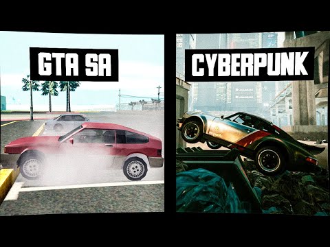GTA San Andreas' physics are better than Cyberpunk 2077's.