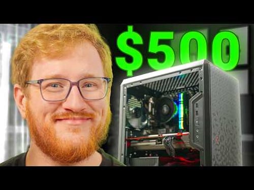 I built a $500 PC that CRUSHES everything.