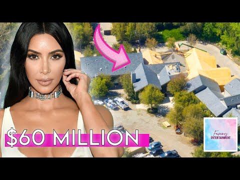 Kim Kardashian | House Tour 2025 | Inside Her $60M Hidden Hills Mansion Reno
