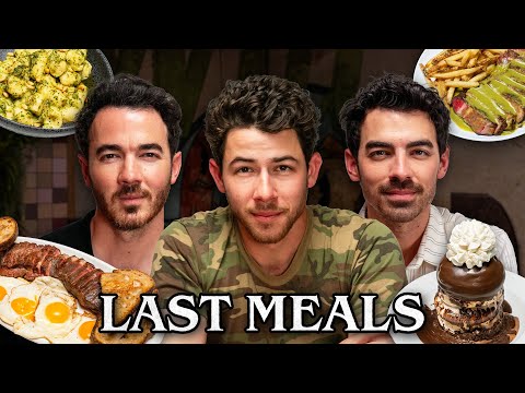 The Jonas Brothers Eat Their Last Meal