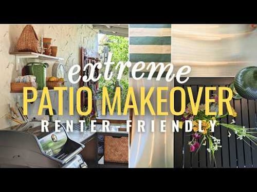 I Turned This Sad Patio into a Dream Outdoor Kitchen (Renter-Friendly!)