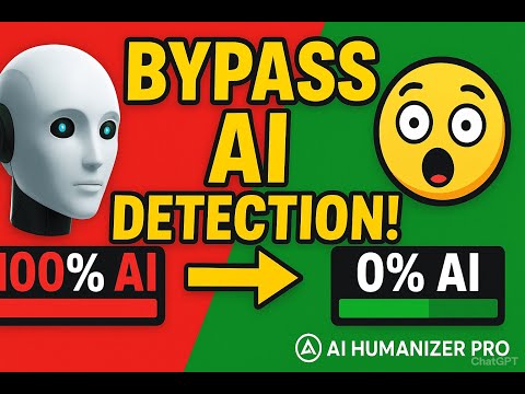 How to Humanize AI Text & Bypass AI Detection: From 100% to 0%