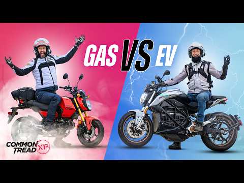 Can We Ride 500 Miles on $20? - Honda Grom vs. Zero Electric Bike | Common Tread XP