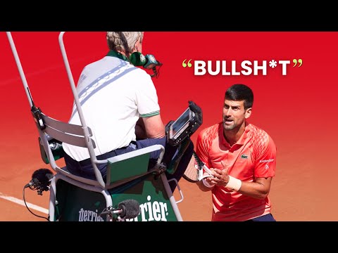 Djokovic vs Umpire: Heated Moments