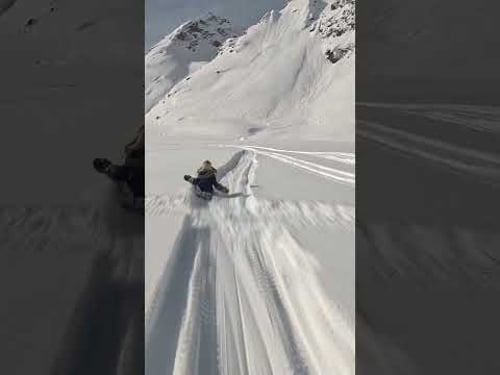 Extreme Sledding - Alaska Style #alaskalife #outdooradventure #winterfun