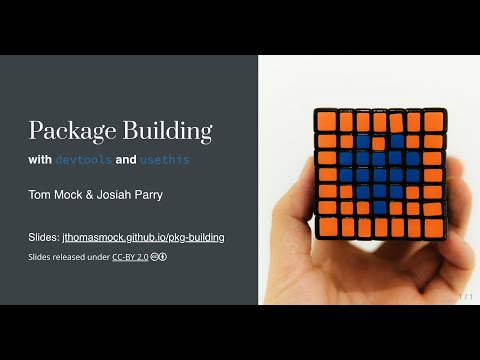 Building R packages with devtools and usethis | RStudio