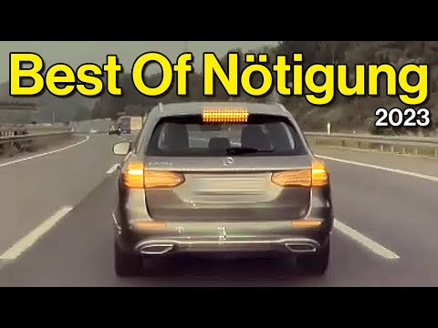 Best Of Nötigung 2023 - Road-Rage, Ausbremsen und Drängeln auf der Autobahn | Dashcam Deutschland