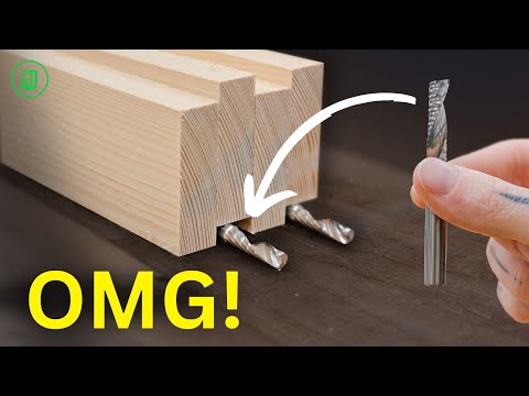 The TRICK with the 8mm MILLING CUTTER that every DIY enthusiast should know! 🤫 | Jonas Winkler