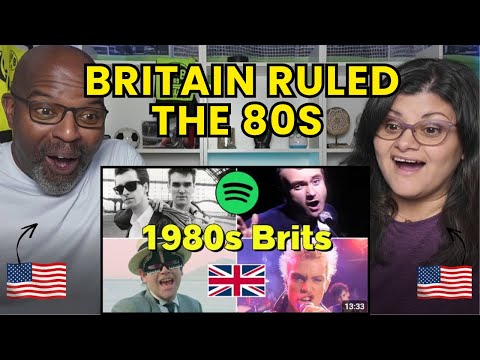 Americans React To The TOP 100 Most Streamed British 1980s Songs