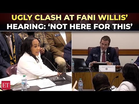 ‘You’re not here to pontificate!’: Tempers flare at Fulton DA Fani Willis’ Georgia Senate testimony