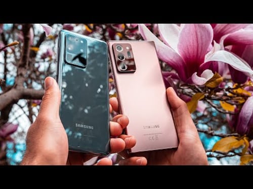 Samsung Galaxy Note 20 Ultra vs S20 Ultra full camera showdown