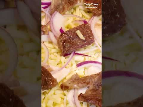 1++ ํ์ฐ ํผ์, ๊ฝ๋ฑ์ฌ ํผ์, ์์ธ 3๋ ํผ์? ์๊ณ ๊ธฐ ํผ์, Amazing skills of Making beef pizza, The best Korean beef pizza