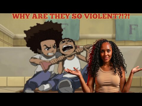 SIBLING RIVALRY GONE WILD: HUEY VS. RILEY | THE BOONDOCKS | BRITTREACTS