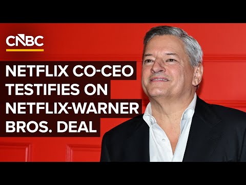 Netflix Co-CEO Ted Sarandos testifies before Senate on Netflix-Warner Bros. deal — 2/3/2026