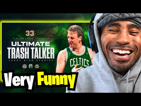 First Time Reacting to Larry Bird Stories That Prove He’s the Greatest Trash Talker Ever 😳🔥