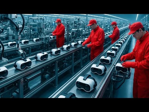 Inside the Factory Where VR Headsets Are Born (The SECRET process behind the billion dollar industry