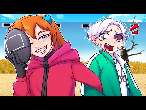 ❤️Майнкрафт но Я СТАЛА ПОМОЩНИКОМ ОХРАНИКОМ из ИГРЫ в КАЛЬМАРА