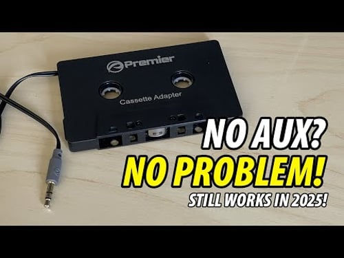 No Aux? No Problem. This ‘90s Gadget Still Works in 2025 | Cassette Adapter