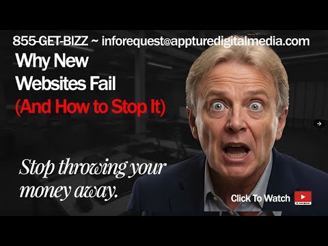 Why New Websites Fail (And How to Stop It) I'll show you how to stop throwing your money away.