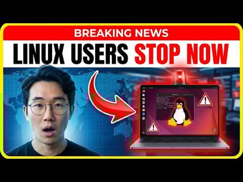 STOP Everything! If You Use LINUX, You Need to Watch This NOW!