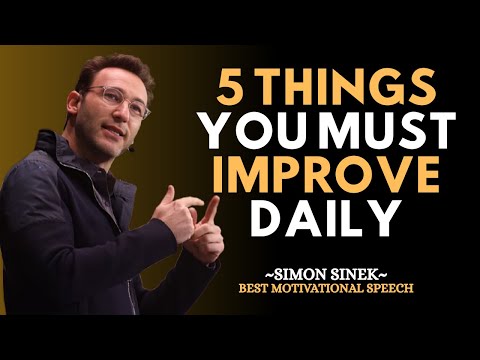 Master These 5 Habits — The Secret to Unstoppable Growth | Motivational Speech #simonsinek